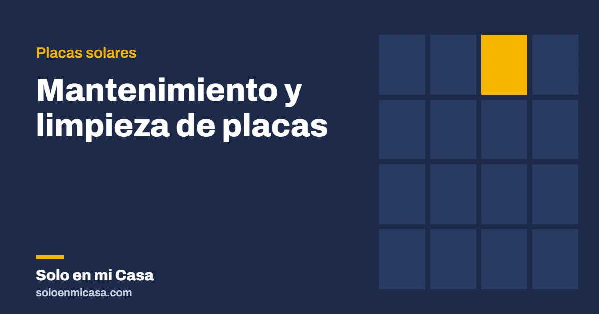 Portada del artículo: Mantenimiento y limpieza de placas